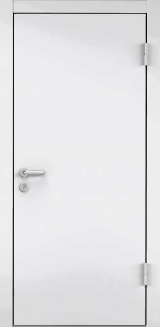 Дверь противопожарная EI 60, Порошково-полимерное покрытие, —, RAL 9016 белый в Ярославле